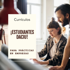 Currículos estudiantes para prácticas en empresas por Universidades 2023
