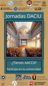 Jornadas presenciales de DACIU en las Universidades
